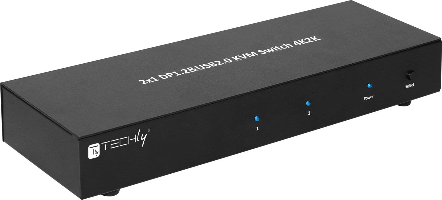 Switch KVM 2 porte DisplayPort1.2 per doppio Monitor - 13