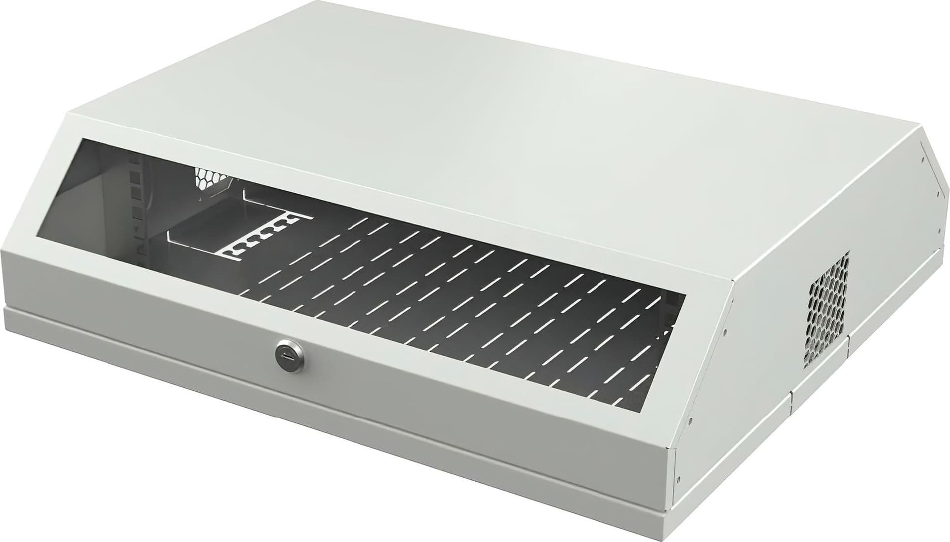 Armadio a muro 19'' Flat 9 Unit&agrave Grigio - 12
