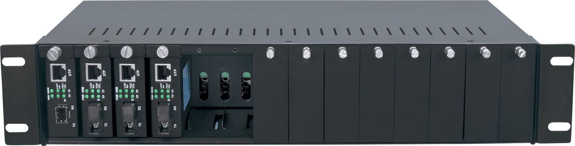 Media Converter Chassis 19'' a 14 Porte - 19