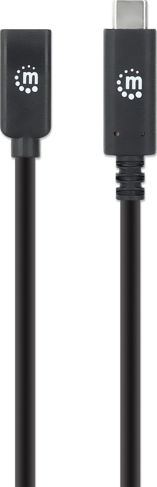Cavo prolunga USB 3.2 Gen 2 SuperSpeed+ USB-C&trade Maschio/Femmina 0,5m Nero - 16