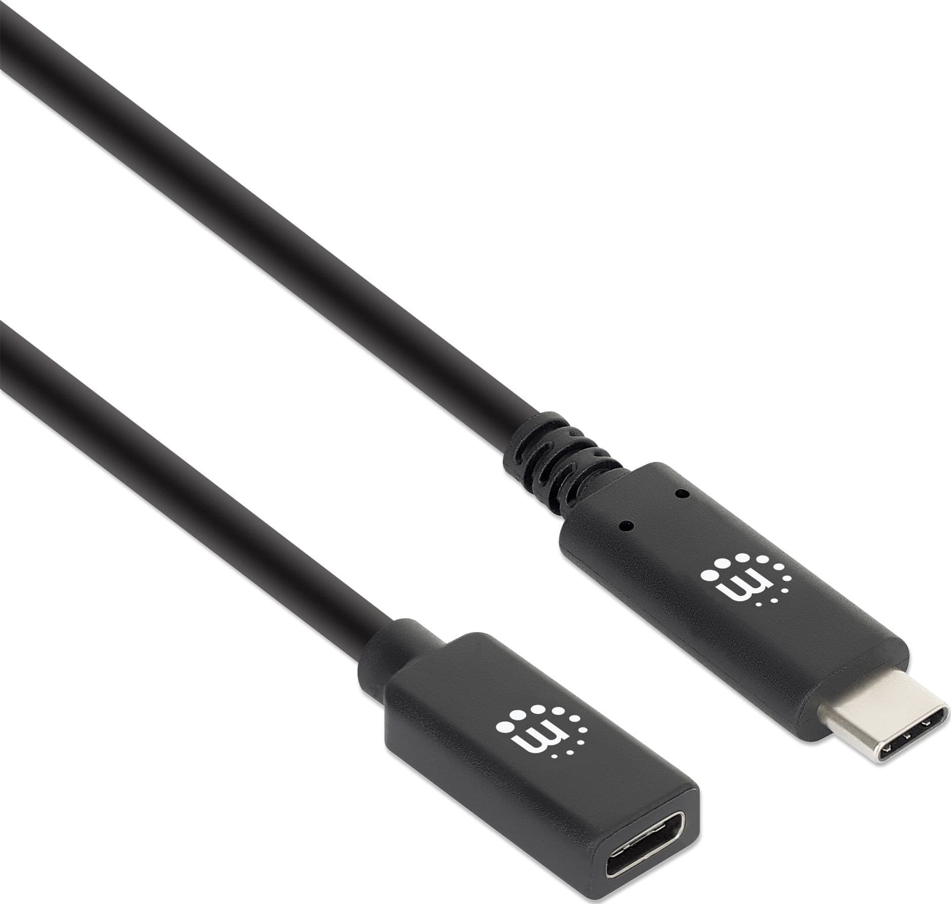 Cavo prolunga USB 3.2 Gen 2 SuperSpeed+ USB-C&trade Maschio/Femmina 0,5m Nero - 19