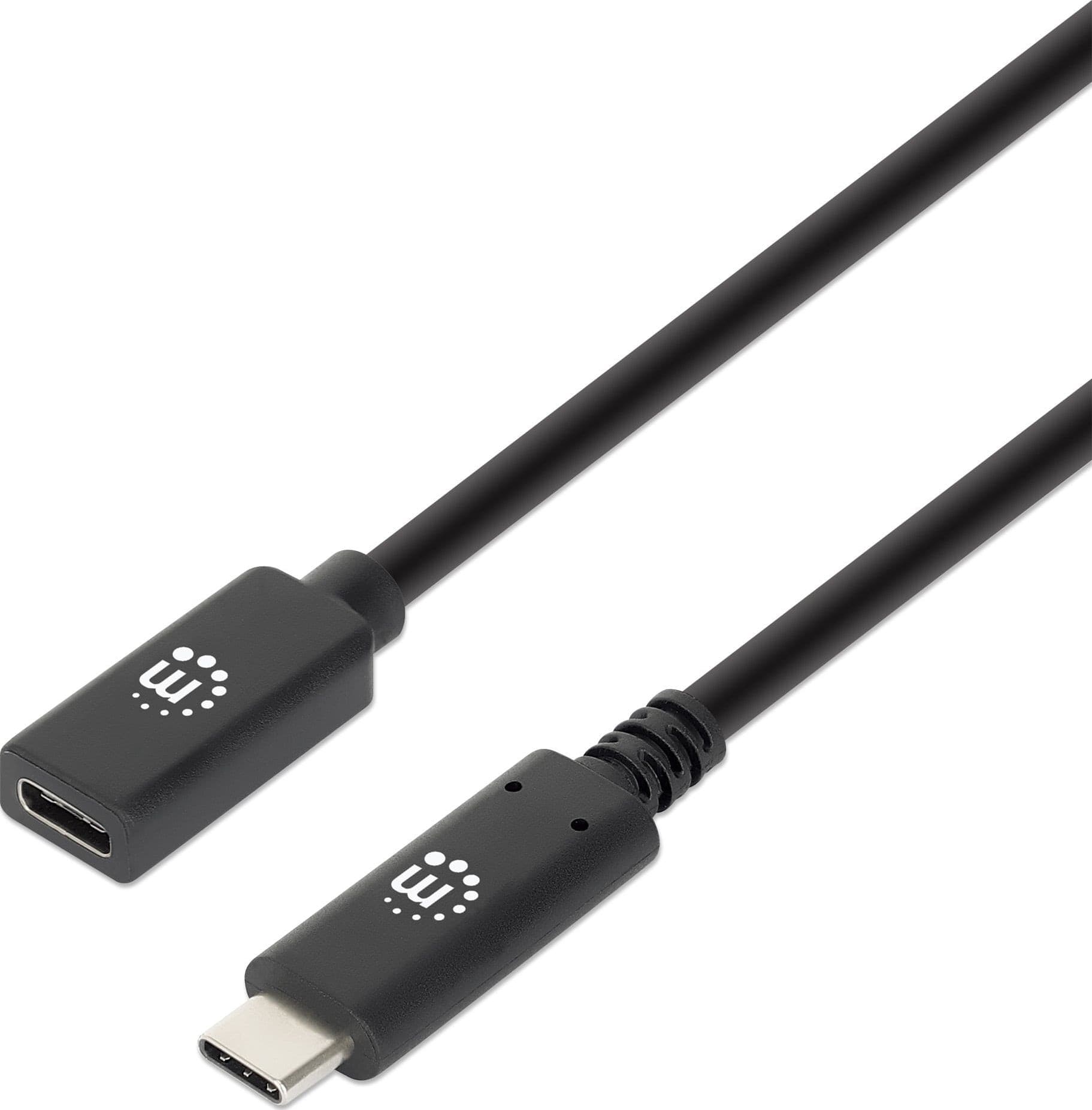 Cavo prolunga USB 3.2 Gen 2 SuperSpeed+ USB-C&trade Maschio/Femmina 0,5m Nero - 20