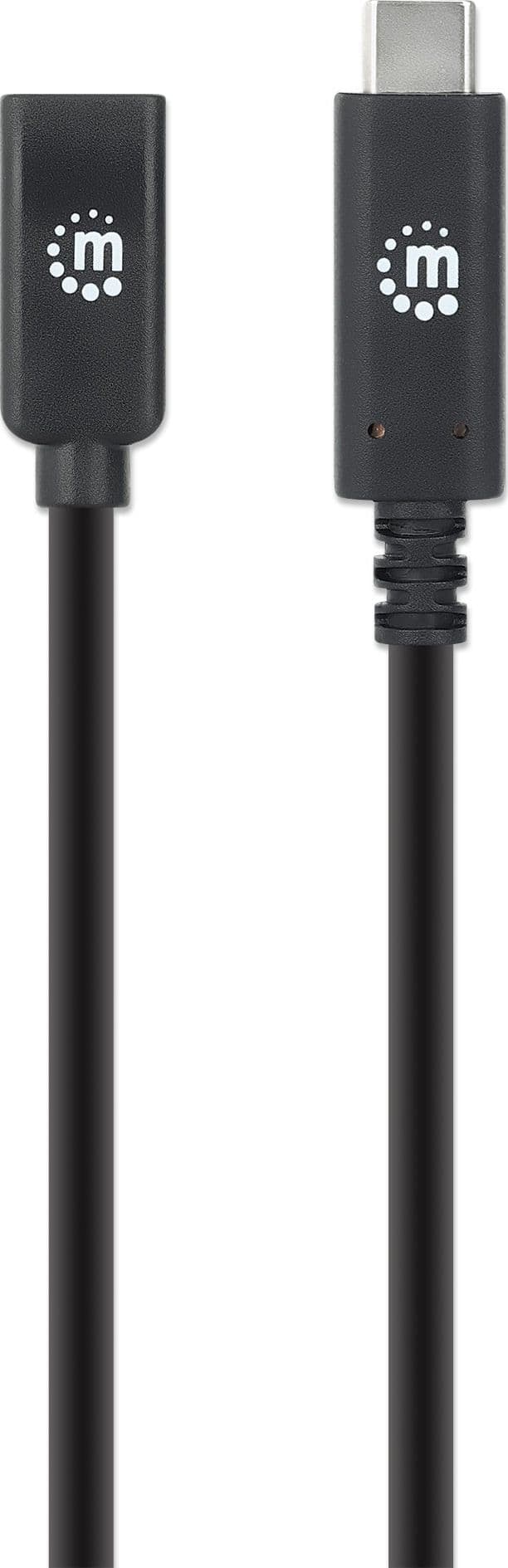 Cavo prolunga USB 3.2 Gen 2 SuperSpeed+ USB-C&trade Maschio/Femmina 0,5m Nero - 23