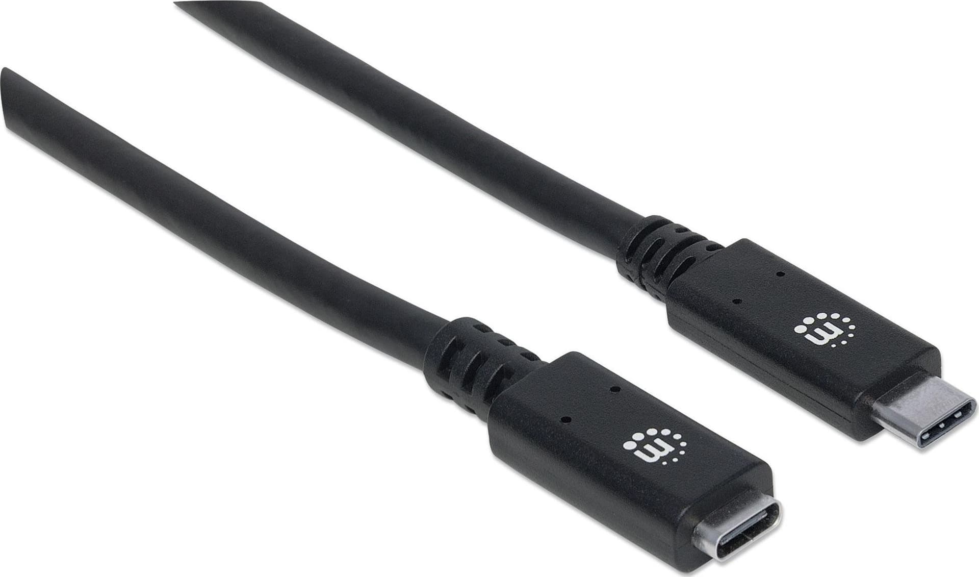 Cavo prolunga USB 3.2 Gen 2 SuperSpeed+ USB-C&trade Maschio/Femmina 0,5m Nero - 7