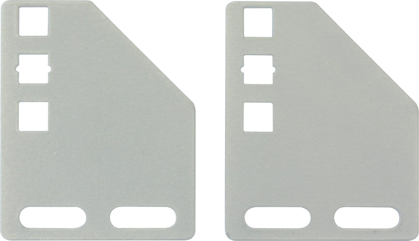 Staffe per Montaggio Verticale su Montanti Rack Silver - 11