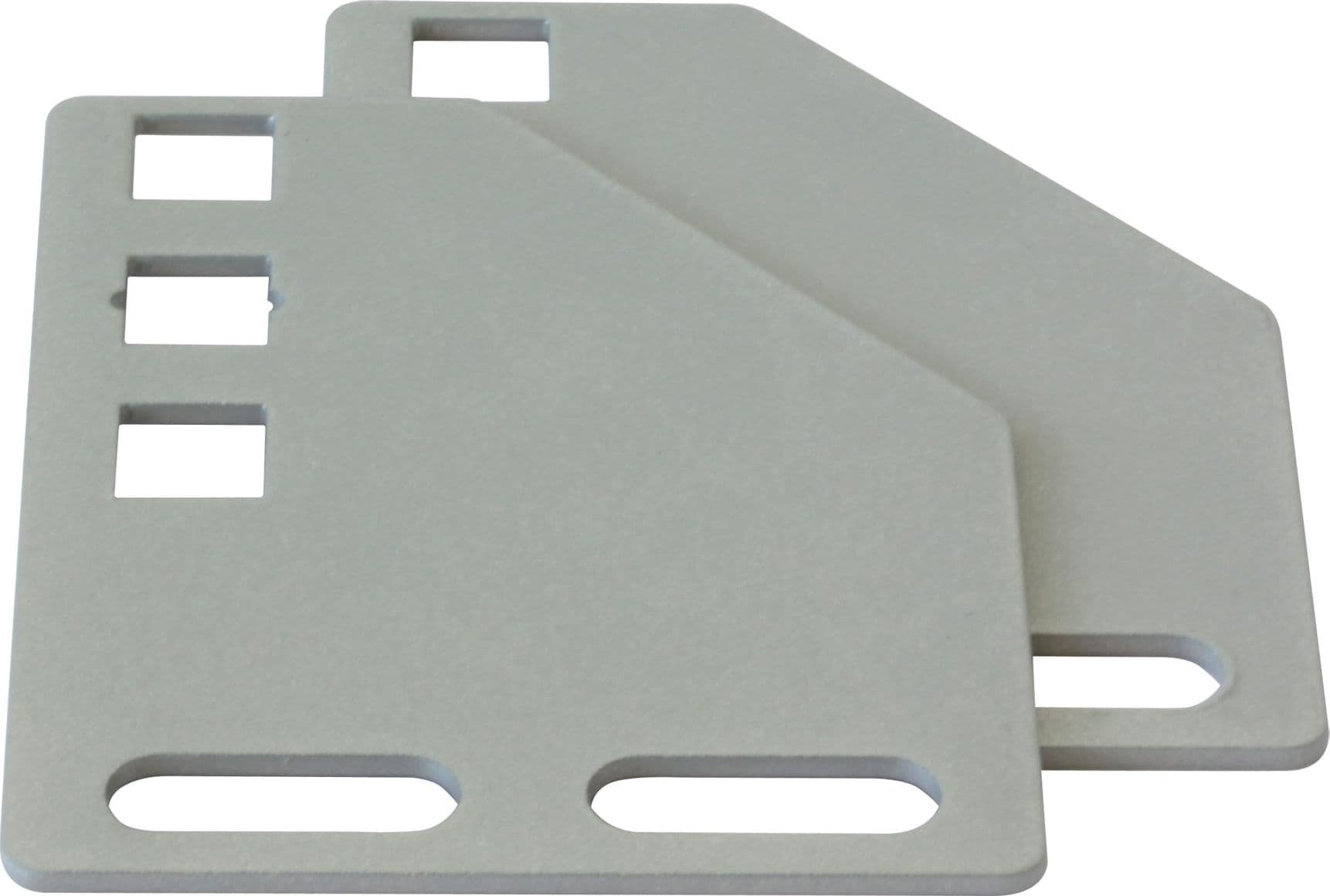 Staffe per Montaggio Verticale su Montanti Rack Silver - 12