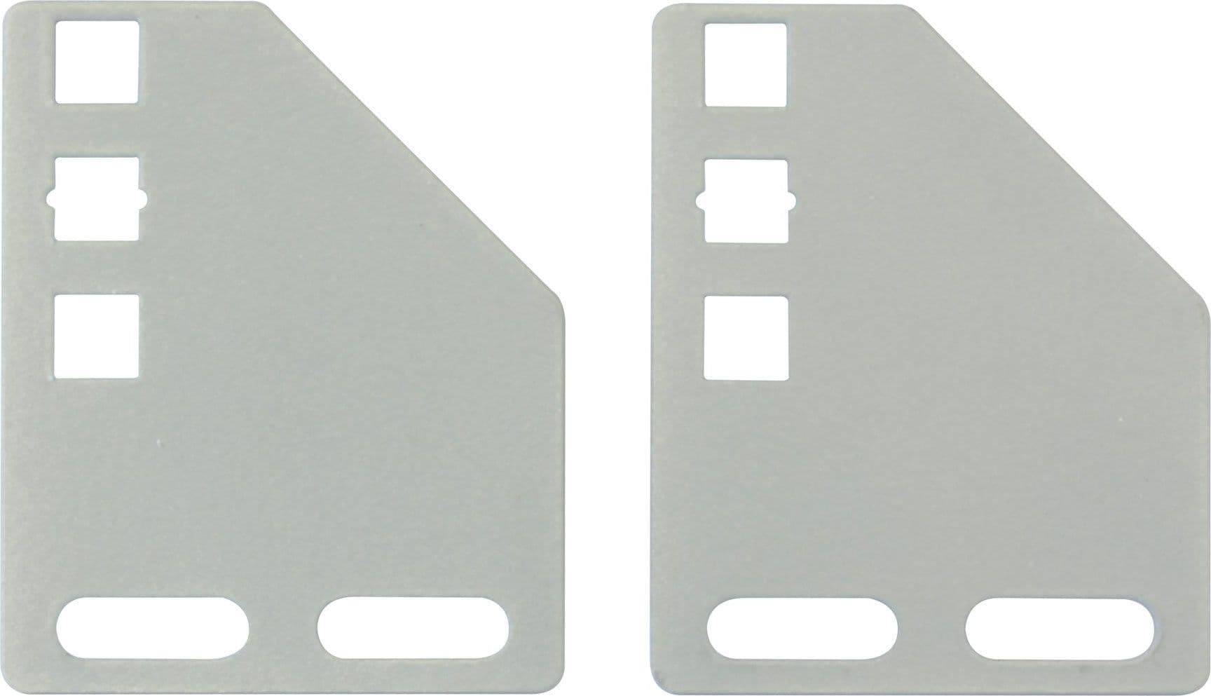 Staffe per Montaggio Verticale su Montanti Rack Silver - 4
