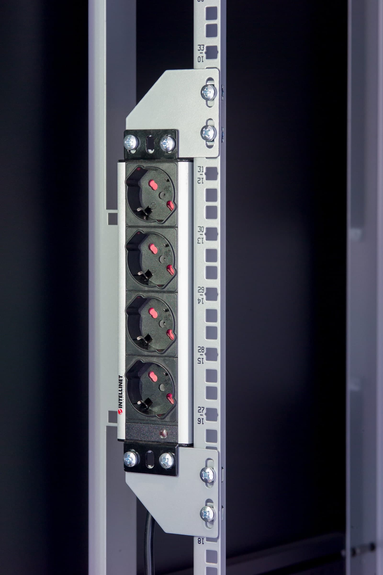 Staffe per Montaggio Verticale su Montanti Rack Silver - 5
