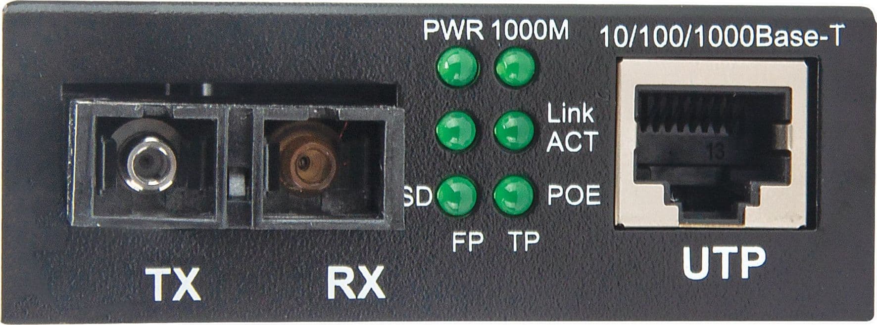 Media Converter Gigabit PoE+ - 14