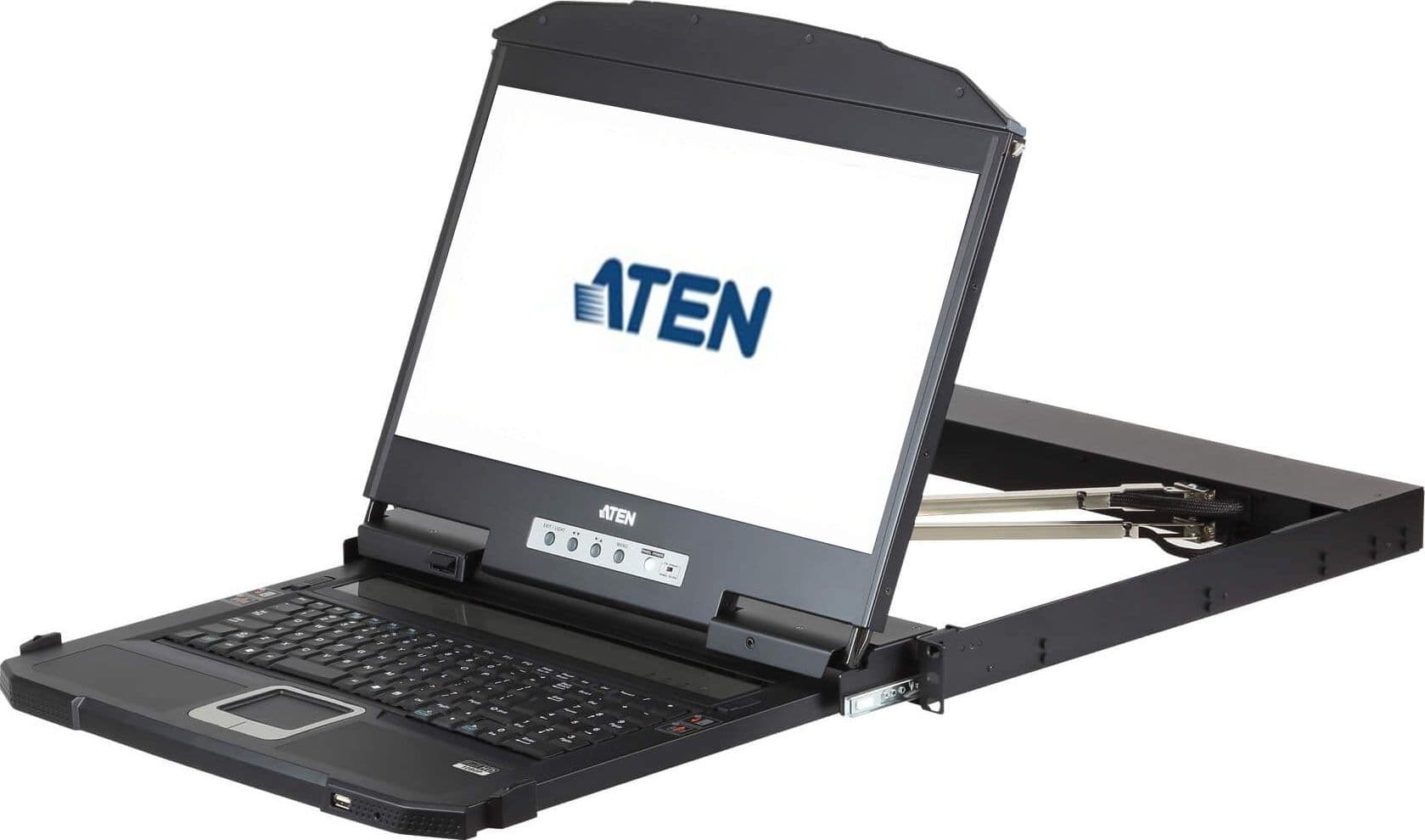 Console KVM USB HDMI DVI VGA con LCD da rack 19'', CL3800 - 16