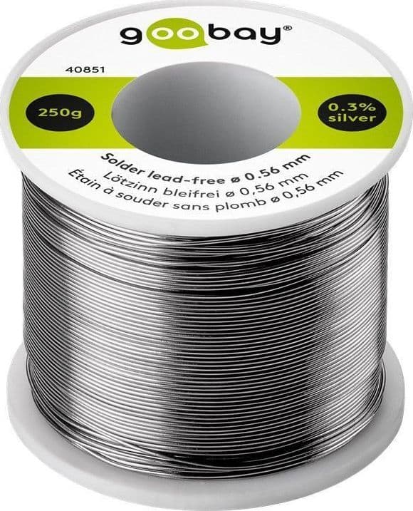 Stagno in Rotolo per Saldatura diam. 0,56 mm 250gr - 2