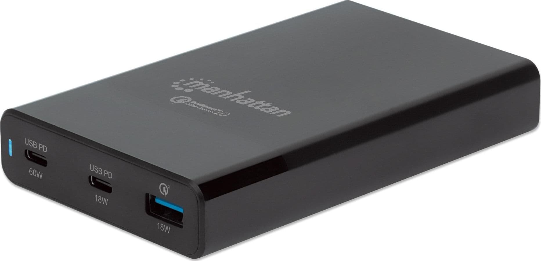 Stazione di ricarica USB-C&trade PD 65W Nero - 11