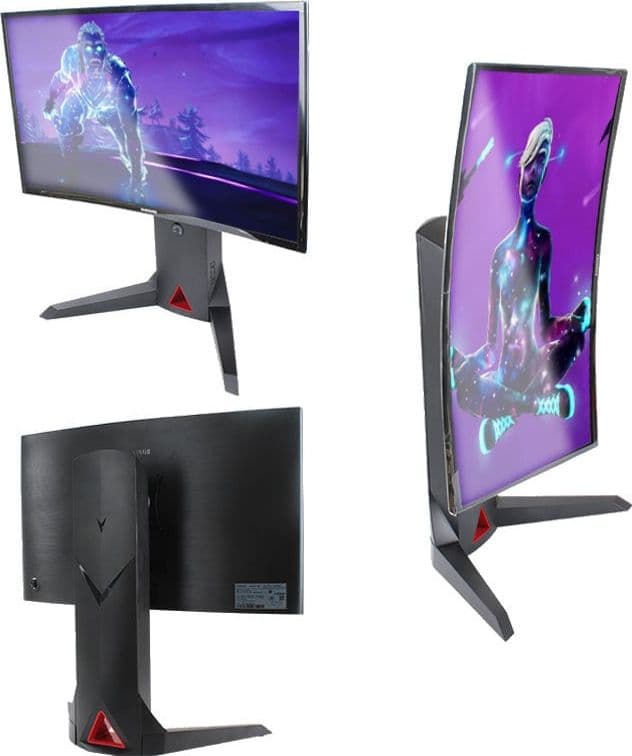 Supporto da Scrivania per Monitor Gaming LCD 17-32'' Nero - 10