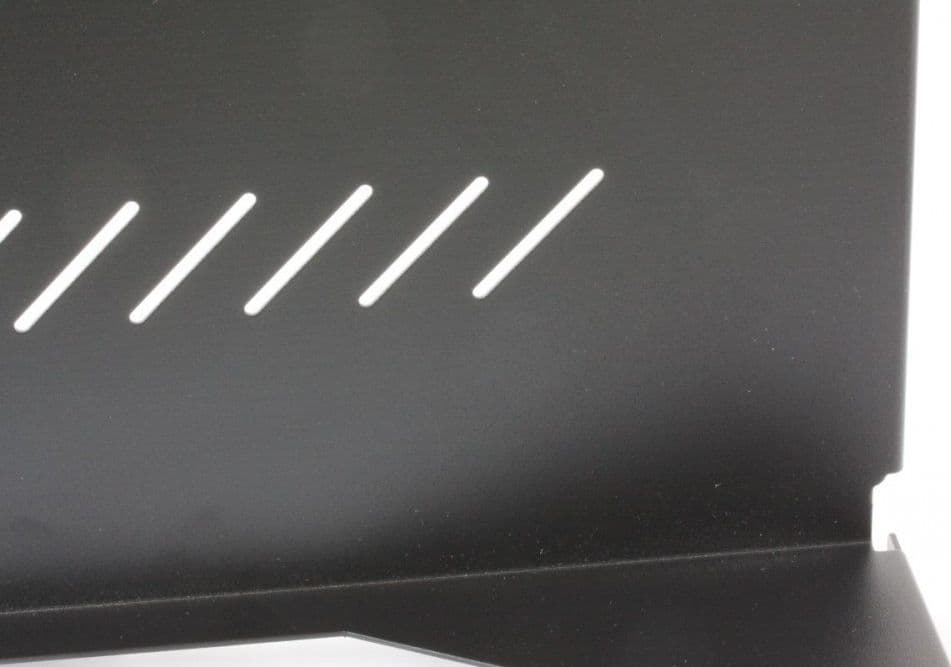 Mensola per Rack 19'' 150 mm 1U Nero 2 punti - 5