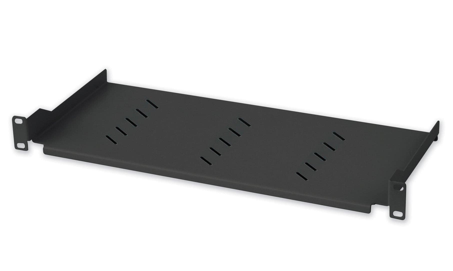 Mensola per Rack 19'' 150 mm 1U Nero 2 punti - 7