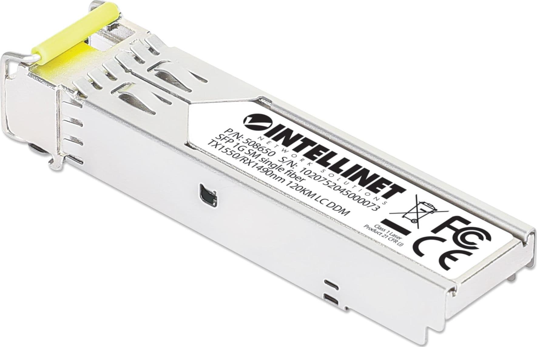 Transceiver SFP Fibra Ottica Monomodale LC 1000Base-BX Bidirezionale WDM - 10
