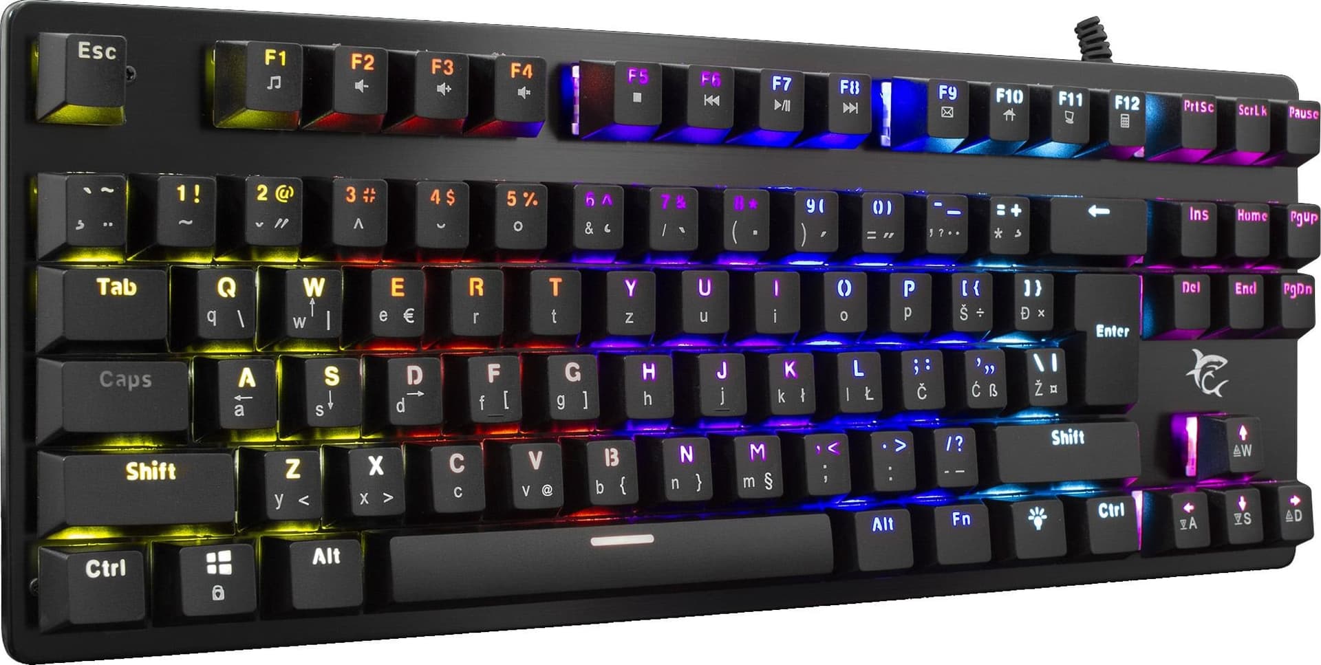 Tastiera Gaming Meccanica in Metallo RGB LED SPARTAN GK-1925 - 12