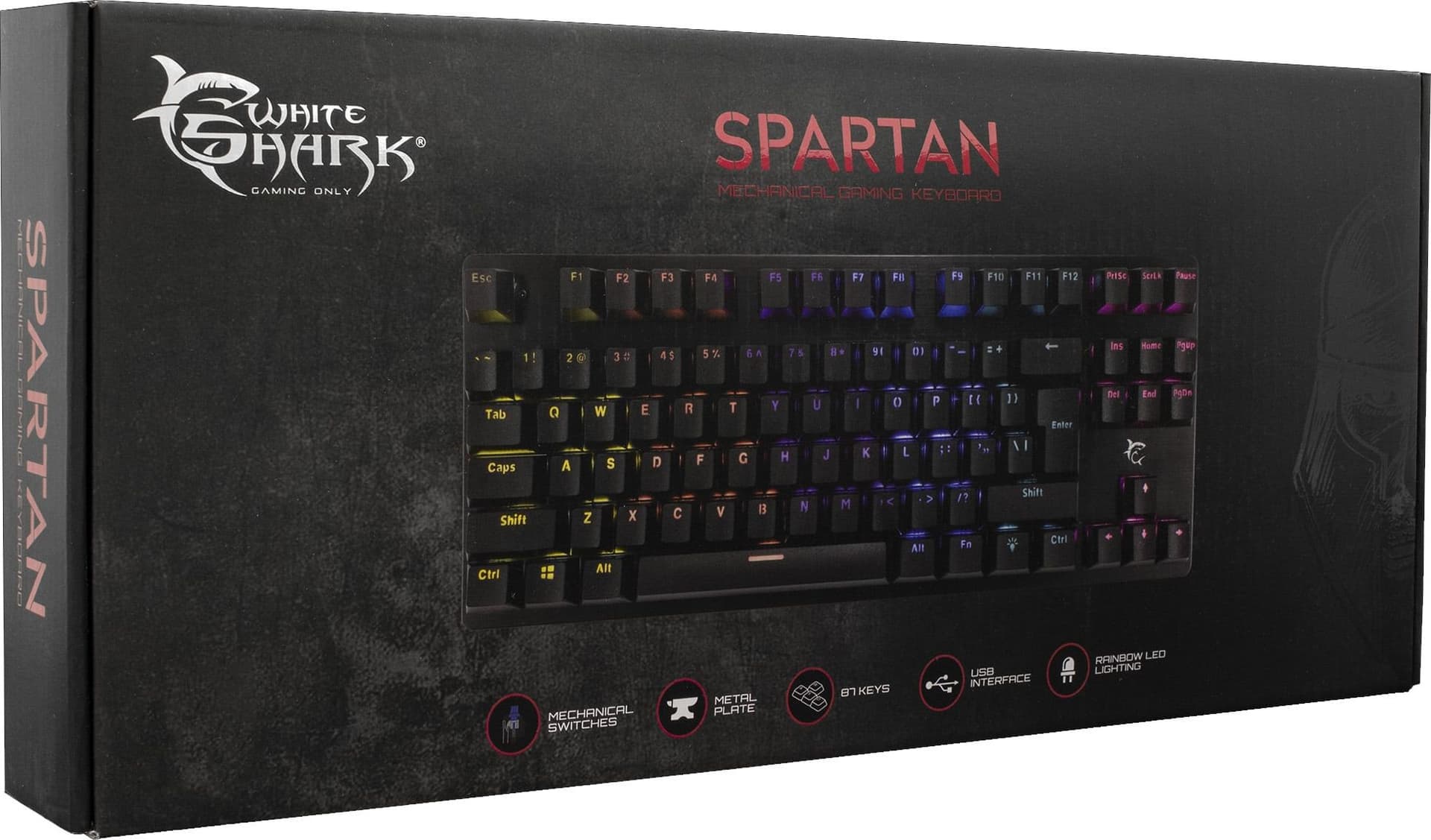 Tastiera Gaming Meccanica in Metallo RGB LED SPARTAN GK-1925 - 13