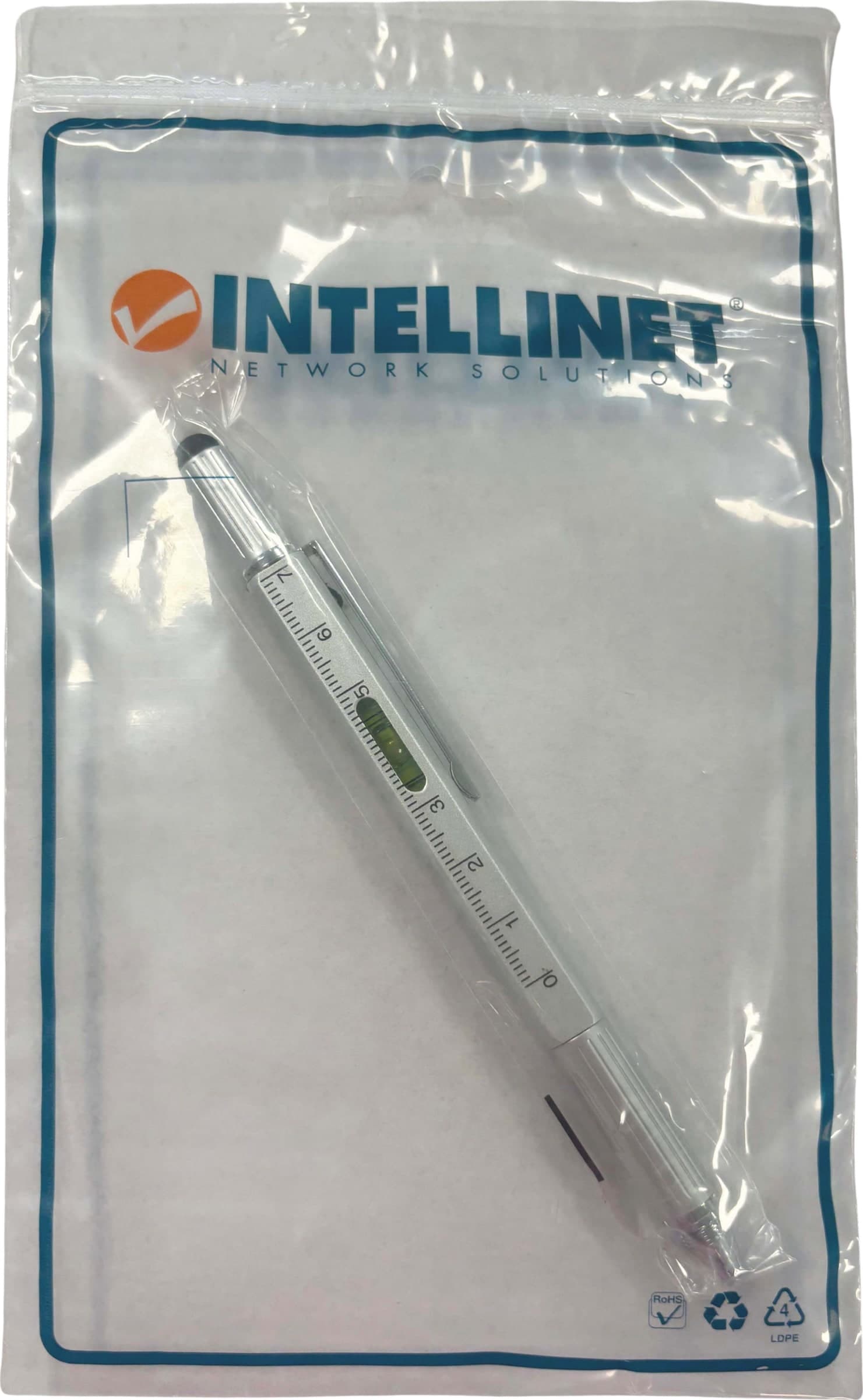 Penna a Sfera Multifunzione 5 in 1 con Cacciavite Bolla e Righello - 17