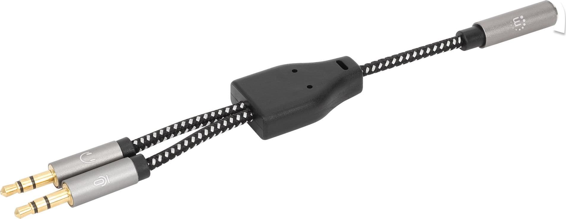 Cavo Adattatore per Cuffie con Splitter Audio Stereo AUX - 12