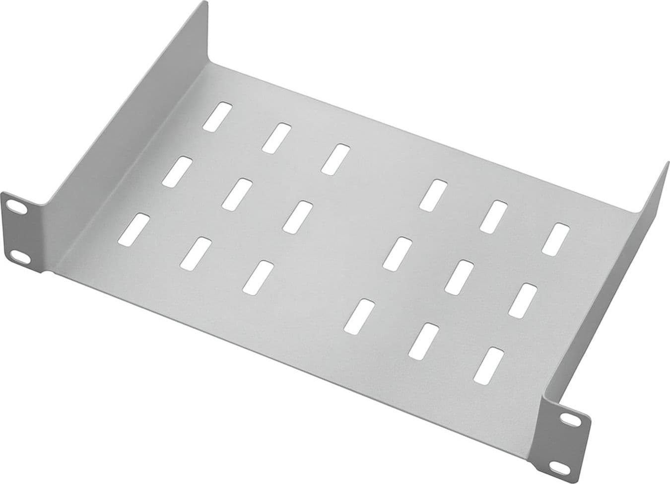 Mensola per Rack 10'' 150 mm 1U Grigio 2 punti - 4