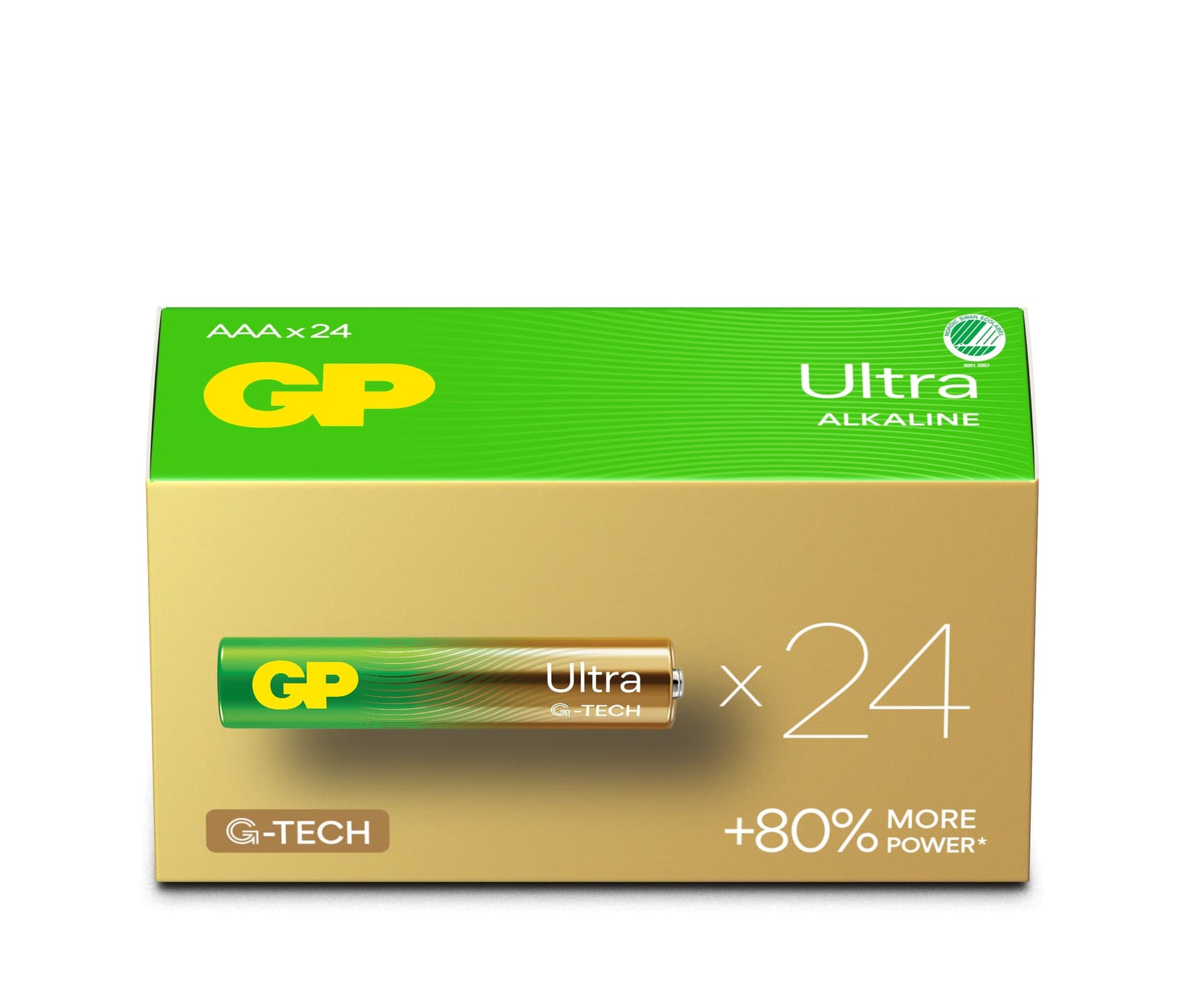 Confezione 24 Batterie GP Ultra Alcaline Ministilo AAA 24AU/LR03 - 12