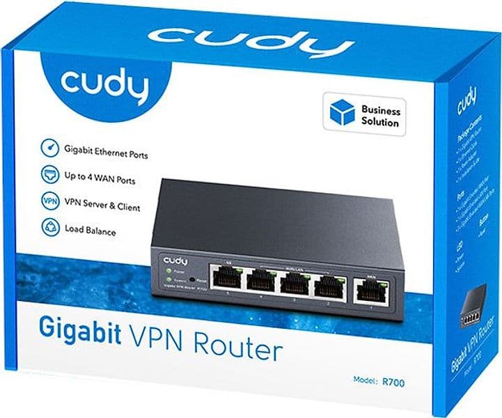 Router VPN Multi-WAN Gigabit Fino a 4 porte WAN Gigabit, R700 - 5