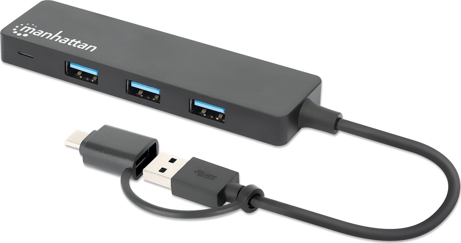 Hub USB 3.2 Gen1 4 Porte Combo USB-A e USB-C&trade - 12