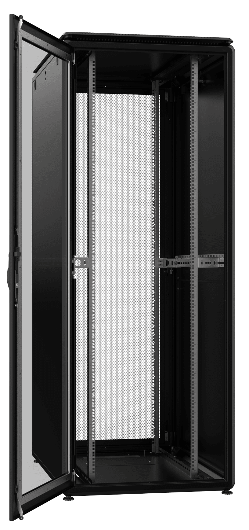 Armadio Server Rack 19'' 800x1000 32 Unit&agrave Nero serie Evolution - 11