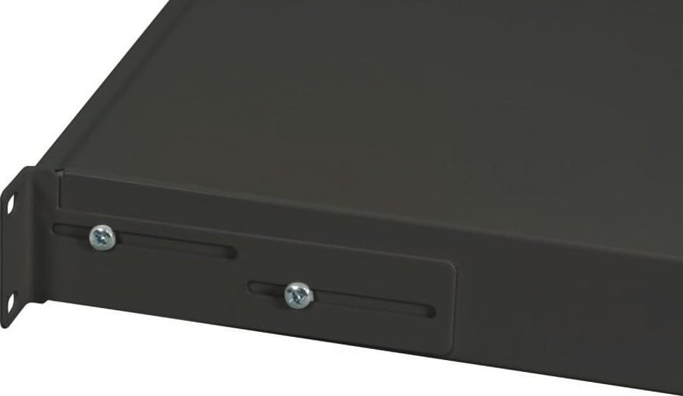 Box Ottico Versione Scorrevole 1U Senza Pannello Frontale Nero - 10