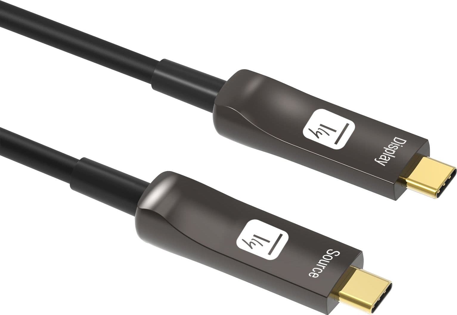 Cavo Audio/Video Ottico Attivo USB-C&trade M/M AOC Fibra Ottica 4K 30m - 16