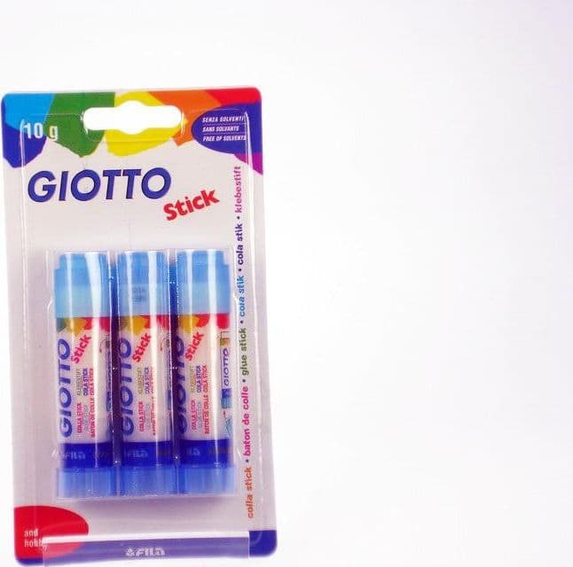 Colla stick Giotto 10 gr blister 3 pezzi Fila