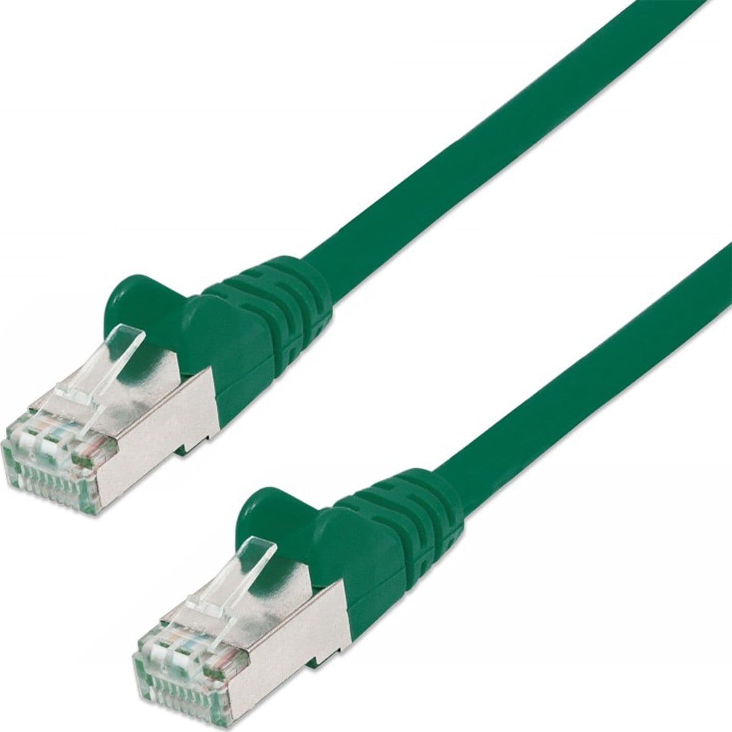 Cavo di rete Patch in Rame Schermato Cat. 5e Verde F/UTP 10 m - 14