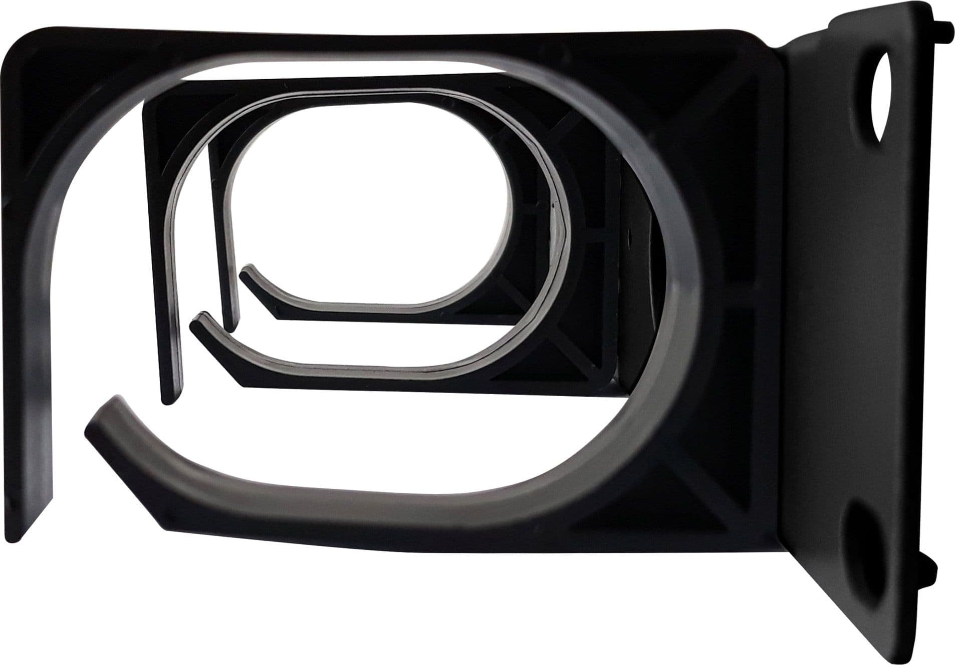 Pannello Passacavi 1U per Armadio 10'' Nero - 10