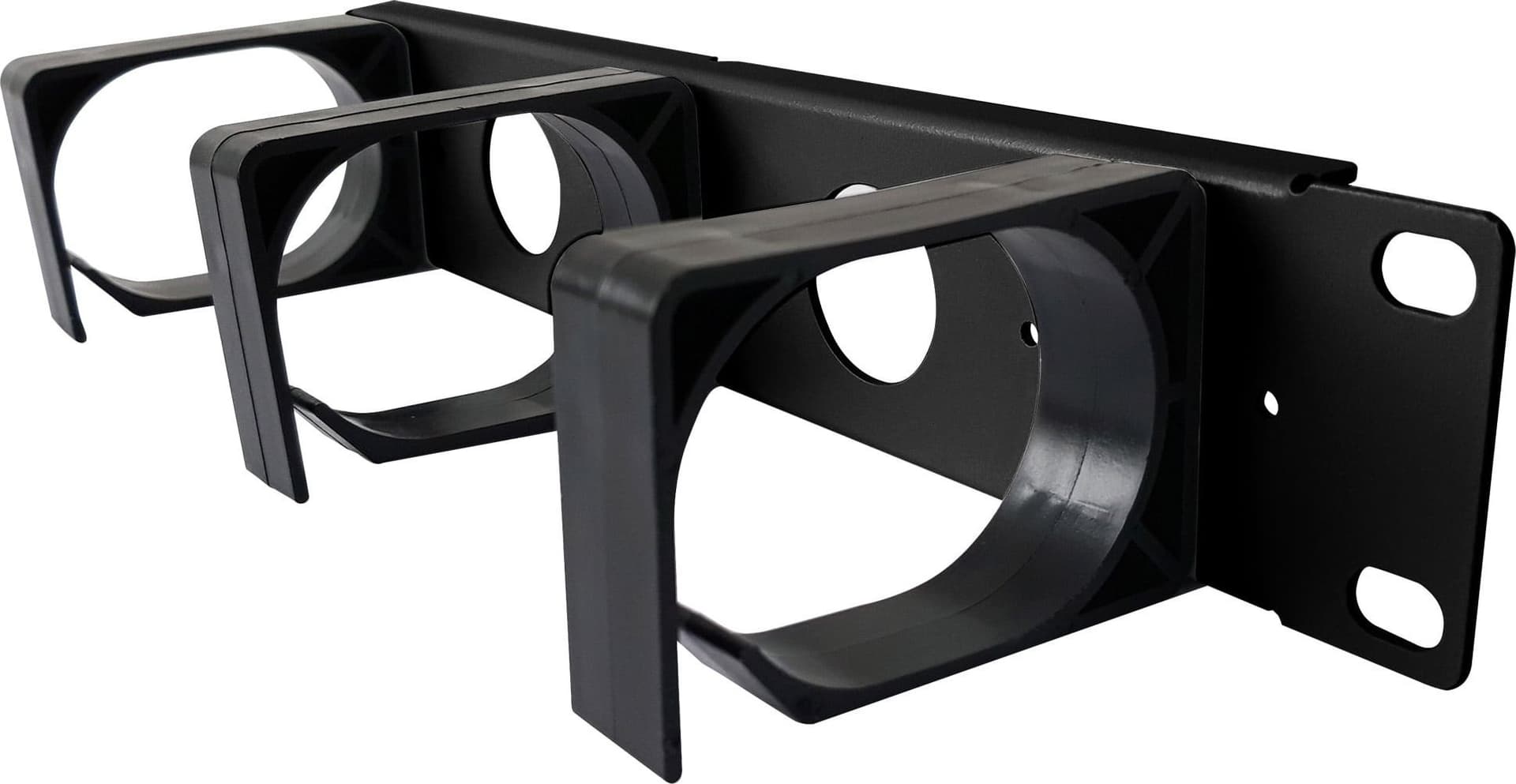 Pannello Passacavi 1U per Armadio 10'' Nero - 12