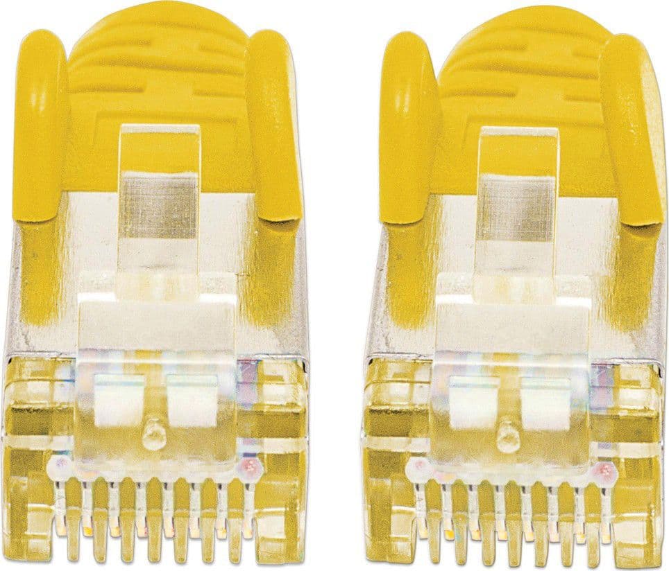 Cavo di rete Patch in Rame Schermato Cat. 5e Giallo F/UTP 2 m - 7