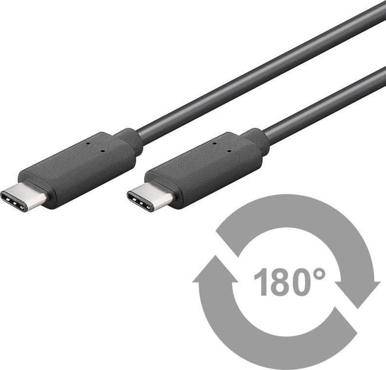 Cavo USB-C&trade Maschio/Maschio USB 3.2 Gen2 SuperSpeed 1m Nero - 18
