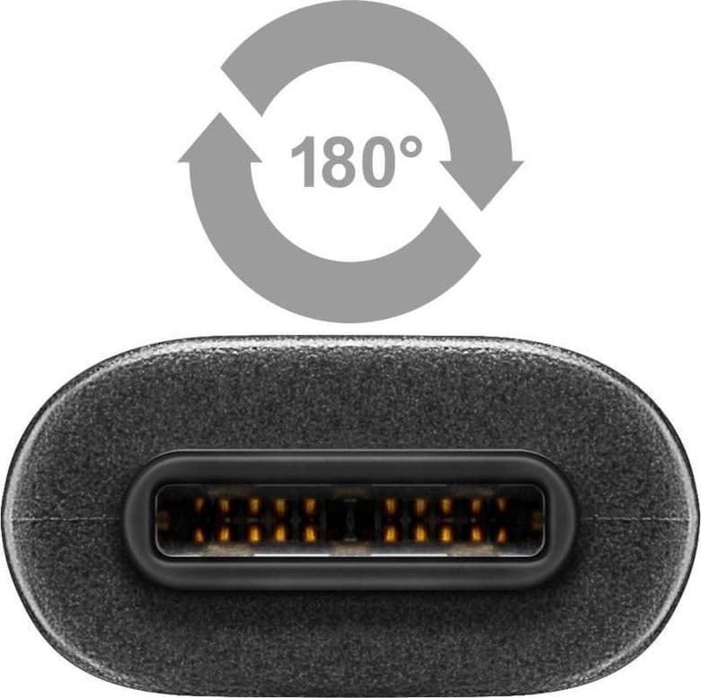 Cavo USB-C&trade Maschio/Maschio USB 3.2 Gen2 SuperSpeed 1m Nero - 22