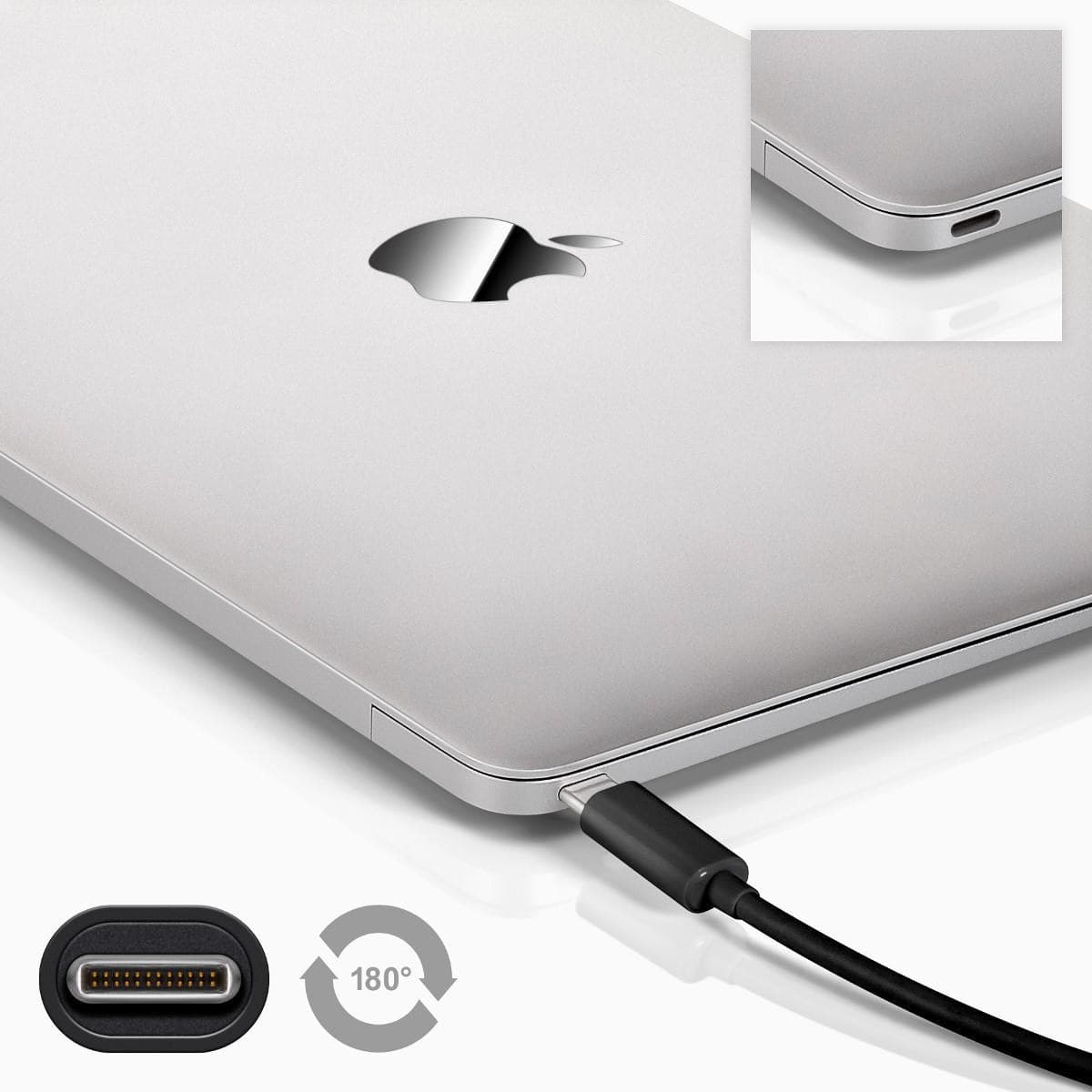 Cavo USB-C&trade Maschio/Maschio USB 3.2 Gen2 SuperSpeed 1m Nero - 24