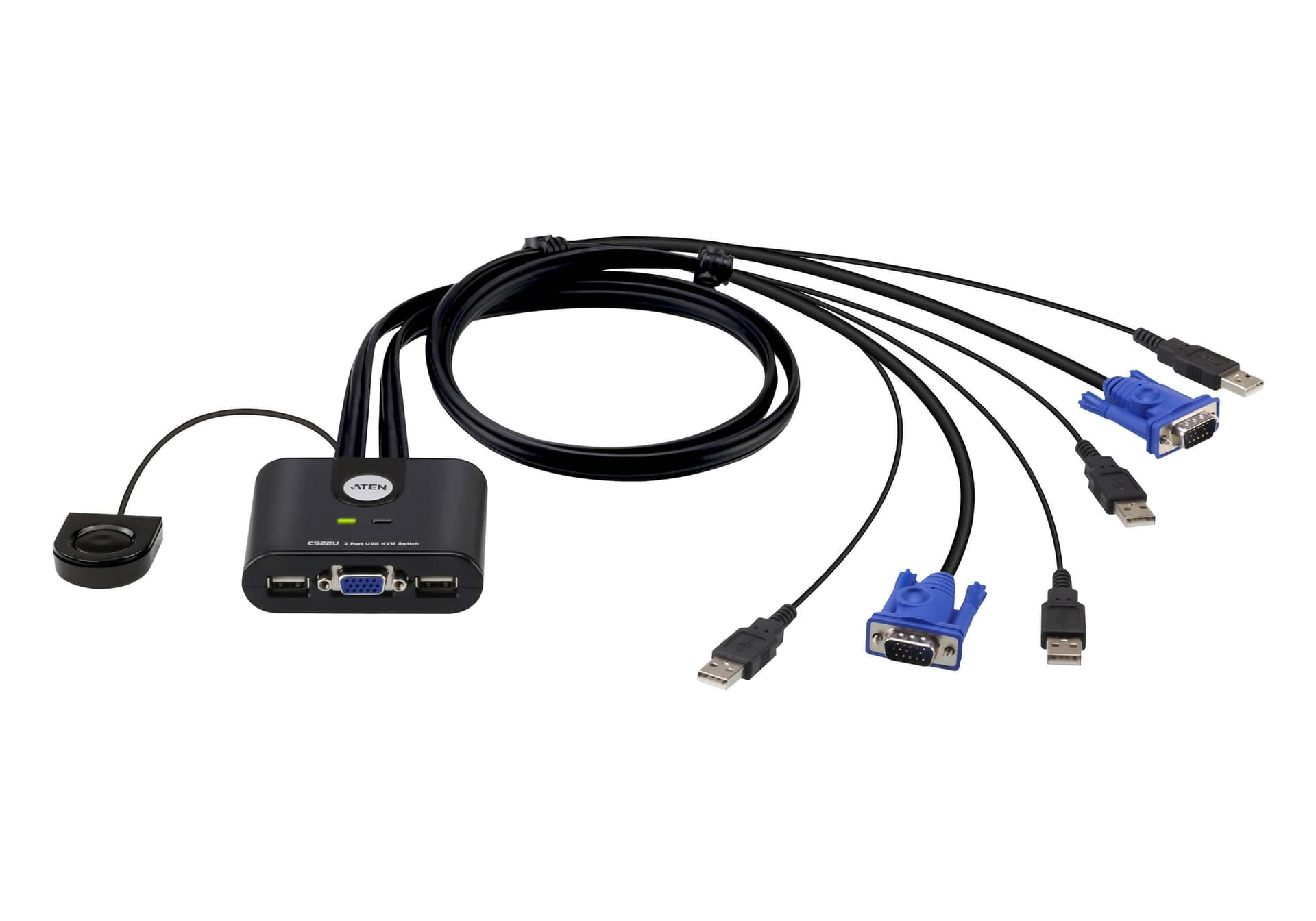 Switch KVM USB VGA a 2 porte, CS22U - 9