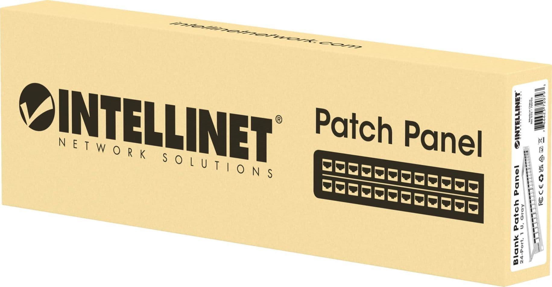 Pannello Patch Modulare Senza Frutti 24 Posti Nero - 11