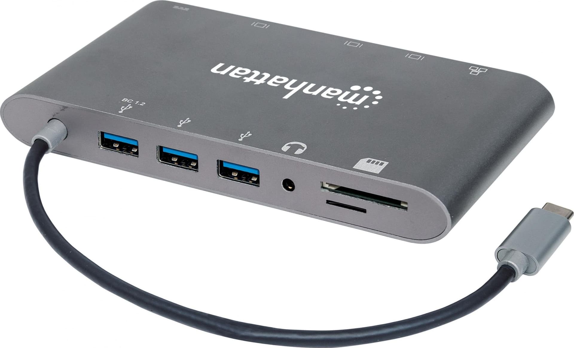 Docking Station USB-C&trade SuperSpeed 7 in 1 - 9