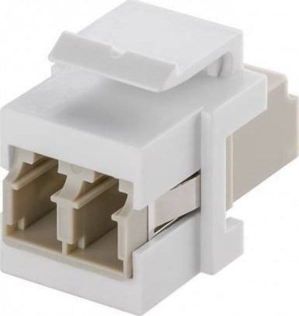 Adattatore Keystone 2 x LC Duplex Femmina in Adattatori Scontolo.net - Potenza, commercioVirtuoso.it