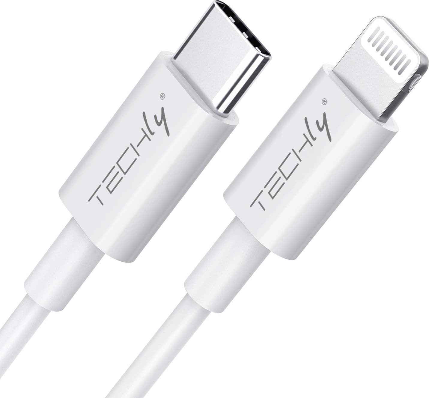 Cavo di Ricarica e Sincronizzazione USB-C&trade compatibile con Lightning&reg 1m Bianco - 13