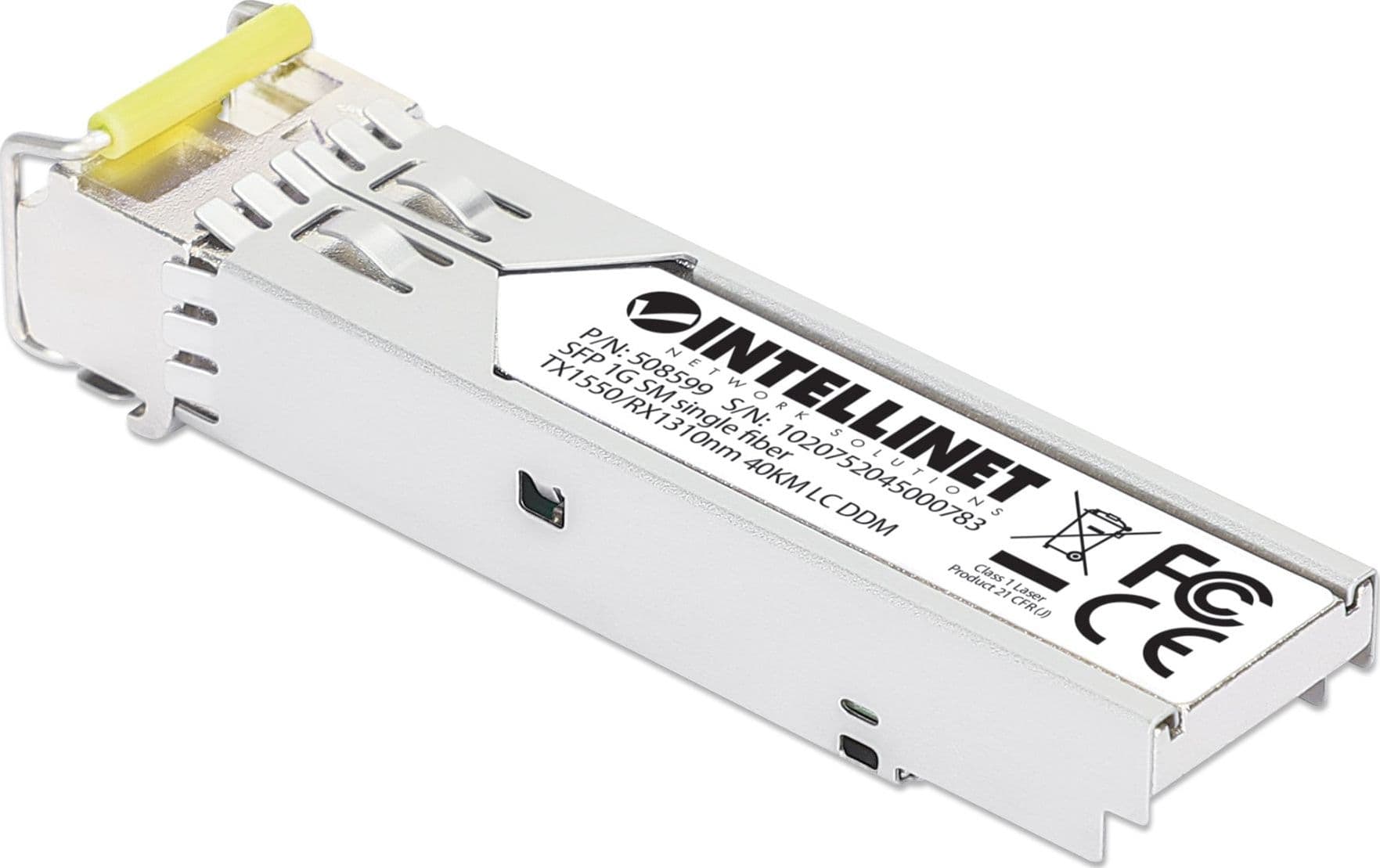 Transceiver SFP Fibra Ottica Monomodale LC 1000Base-BX Bidirezionale WDM - 10