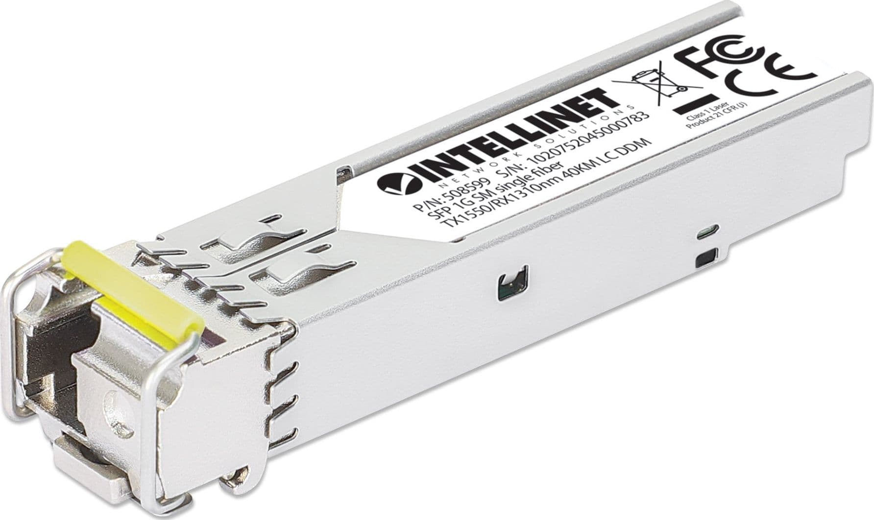 Transceiver SFP Fibra Ottica Monomodale LC 1000Base-BX Bidirezionale WDM - 9