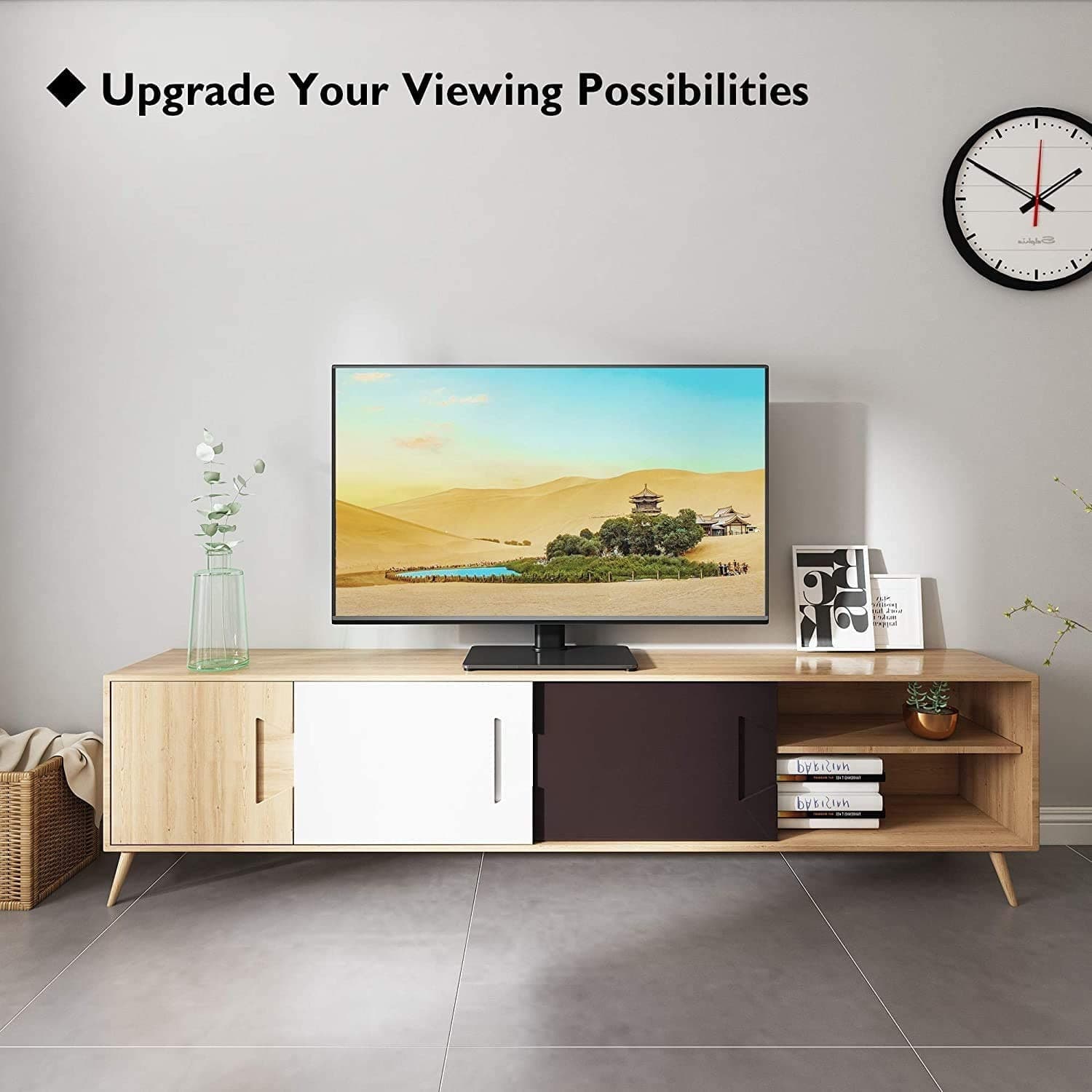 Supporto Universale da Tavolo per Monitor e TV da 23'' a 43'' - 10