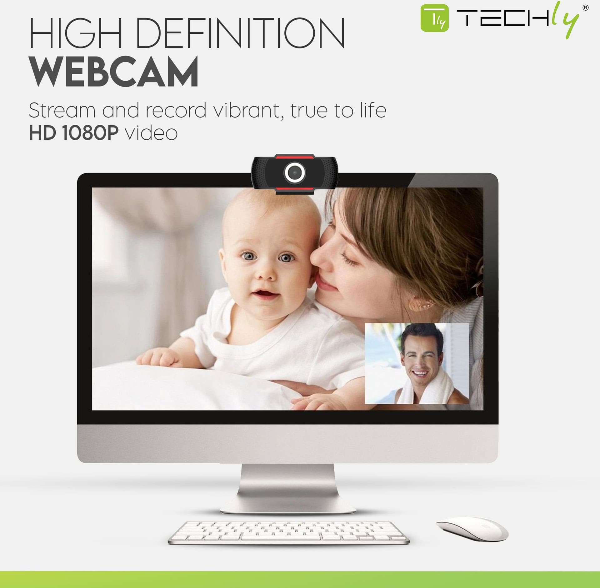 Webcam USB full HD 1080p con Riduzione del Rumore e Auto Focus - 9