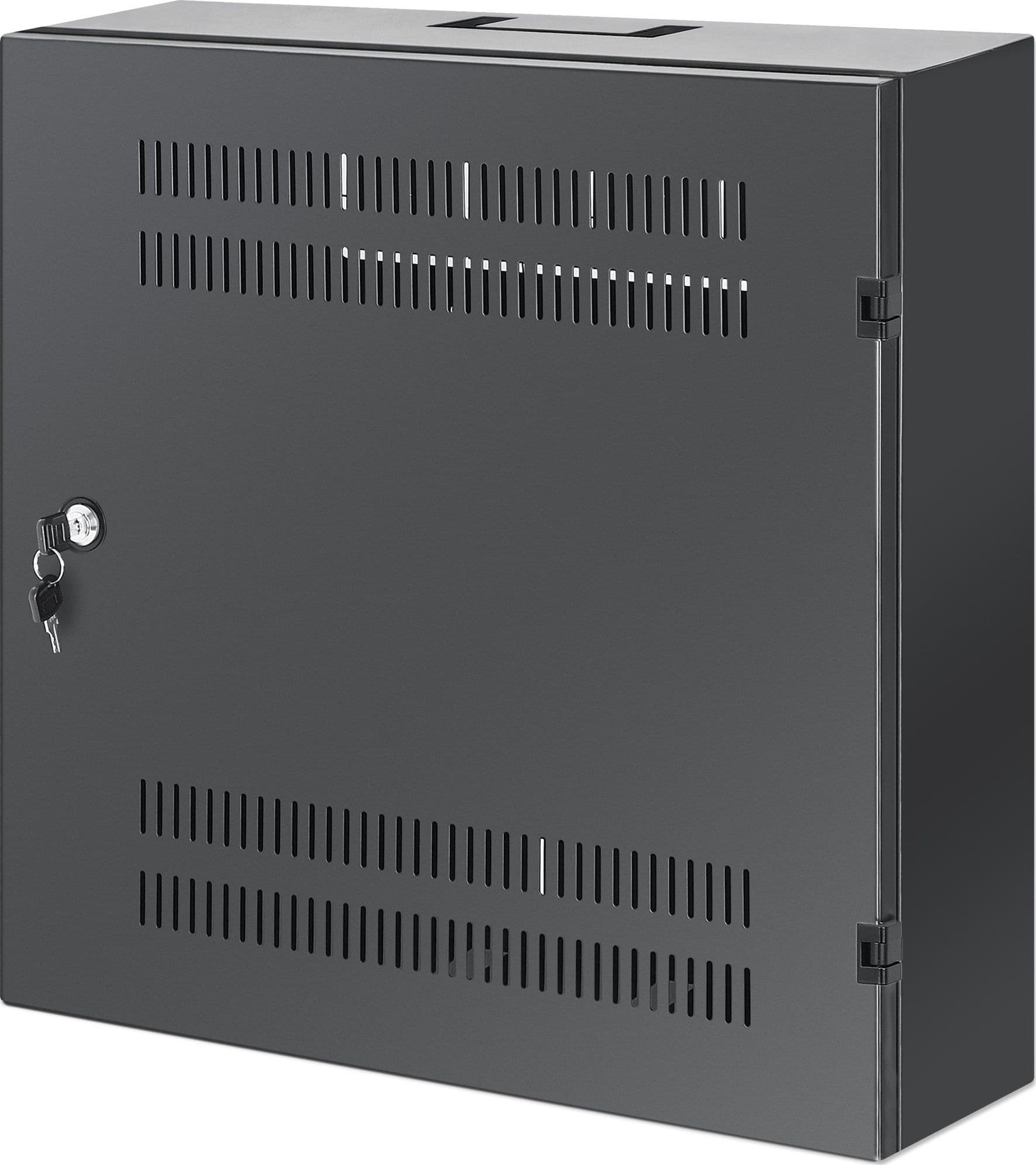Armadio 19'' a muro a basso profilo con montanti orizzontali 4U e verticali 2U - 6