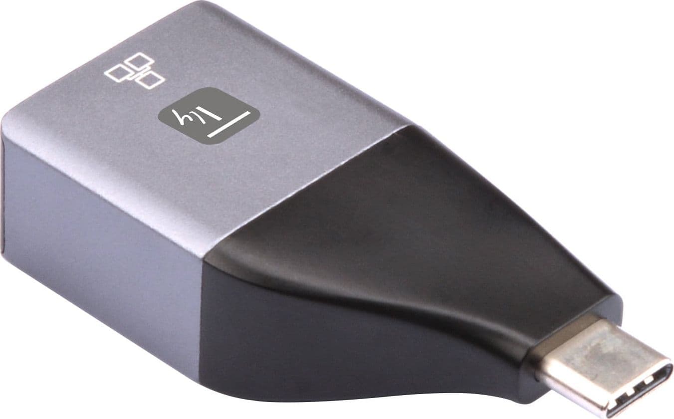 Adattatore Convertitore da USB-C&trade a RJ45 Ethernet Gigabit LAN 1000Mbps - 12